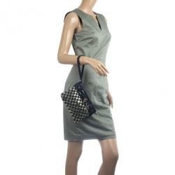 مملوكة مسبقًا Marc by Marc Jacobs Metal Check Wristlet Clutch
