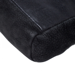 Pre Owned Marc by Marc Jacobs Black Leather and Nubuck Crossbody Bag