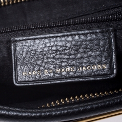 Pre Owned Marc by Marc Jacobs Black Leather Classic Q Percy Crossbody Bag