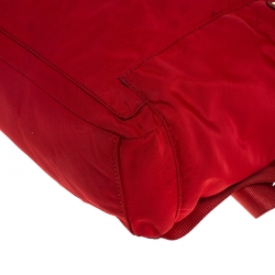 Marc by Marc Jacobs Red Nylon and Leather Preppy Backpack