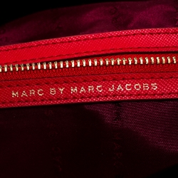 Marc by Marc Jacobs Red Nylon and Leather Preppy Backpack