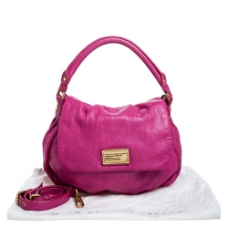 Marc by Marc Jacobs Pink Leather Classic Q Lil Ukita Top Handle Bag