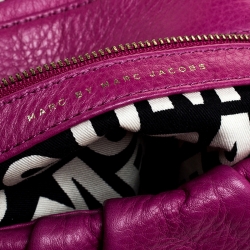 Marc by Marc Jacobs Pink Leather Classic Q Lil Ukita Top Handle Bag