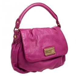 Marc by Marc Jacobs Pink Leather Classic Q Lil Ukita Top Handle Bag