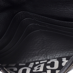 Marc by Marc Jacobs Black Leather Turnlock Flap Wallet