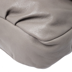 Marc by Marc Jacobs Grey Leather Classic Q Lil Ukita Top Handle Bag