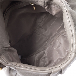 Marc by Marc Jacobs Grey Leather Classic Q Lil Ukita Top Handle Bag