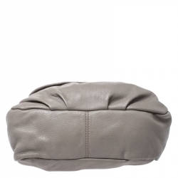 Marc by Marc Jacobs Grey Leather Classic Q Lil Ukita Top Handle Bag