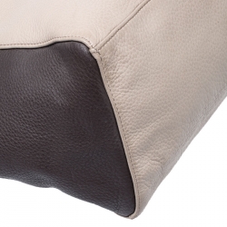 مملوكة مسبقًا Marc by Marc Jacobs Beige/Brown Leather What's The T Woodland Tote 