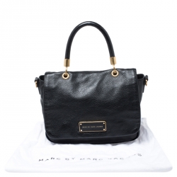 Marc by Marc Jacobs Black Leather Too Hot to Handle Top Handle Bag  