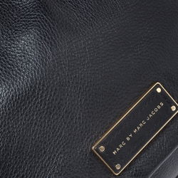 Marc by Marc Jacobs Black Leather Too Hot to Handle Top Handle Bag  