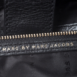Marc by Marc Jacobs Black Leather Too Hot to Handle Top Handle Bag  