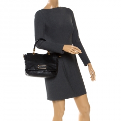 Marc by Marc Jacobs Black Leather Too Hot to Handle Top Handle Bag  