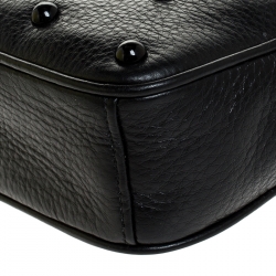 مملوكة مسبقًا حقيبة كروس مارك جاكوبس سالي ستاد جلد أسود