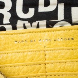 Pre Owned حقيبة كروس مارك باي مارك جاكوبس كلاسيك كيو  كارلي جلد صفراء