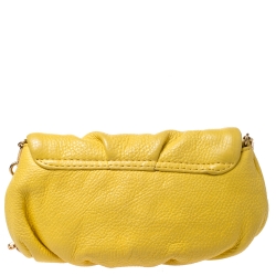 Pre Owned حقيبة كروس مارك باي مارك جاكوبس كلاسيك كيو  كارلي جلد صفراء