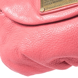 Pre Owned حقيبة كروس مارك باي مارك جاكوبس كلاسيك كيو كارلي جلد وردي