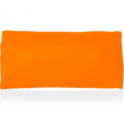 Pre Owned Marc by Marc Jacobs Katie Neon Orange Leather Clutch