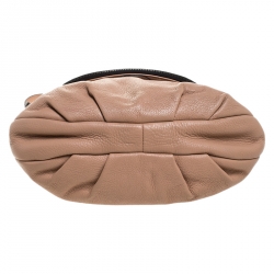 Pre Owned Marc by Marc Jacobs Beige Leather Q Natasha Shoulder Bag