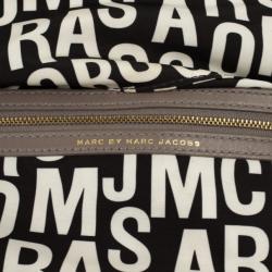 Pre Owned Marc by Marc Jacobs Black Petal To The Metal Natasha Flap Crossbody Bag