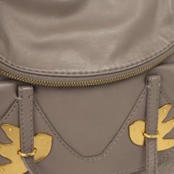 Pre Owned Marc by Marc Jacobs Black Petal To The Metal Natasha Flap Crossbody Bag