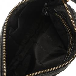 مملوكة مسبقًا Marc by Marc Jacobs Black Preppy Camera Buffalo Leather Crossbody Bag