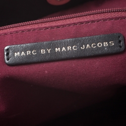 Marc by Marc Jacobs Black Leather Marchive Clutch