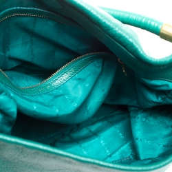 Pre Owned حقيبة مارك باي مارك جاكوبس  Too Hot To Handle جلد خضراء