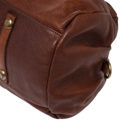 Pre Owned حقيبة مارك باي مارك جاكوبس Q بيبي غروفي جلد بنية 