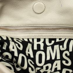 Pre Owned Marc by Marc Jacobs Beige Classic Q Hillier Hobo