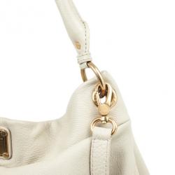 Pre Owned Marc by Marc Jacobs Beige Classic Q Hillier Hobo