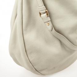 Pre Owned Marc by Marc Jacobs Beige Classic Q Hillier Hobo