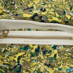 Pre Owned Marc by Marc Jacobs White Quilted Shoulder Bag