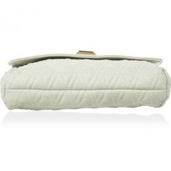 Pre Owned Marc by Marc Jacobs White Quilted Shoulder Bag