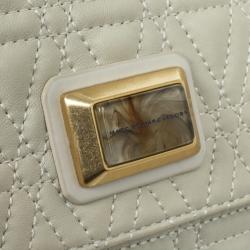 Pre Owned Marc by Marc Jacobs White Quilted Shoulder Bag