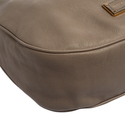 مملوكة مسبقًا Marc by Marc Jacobs Taupe Soft Grained Leather Too Hot to Handle Hobo