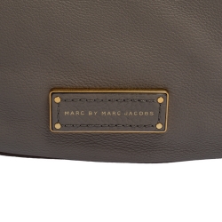 مملوكة مسبقًا Marc by Marc Jacobs Taupe Soft Grained Leather Too Hot to Handle Hobo