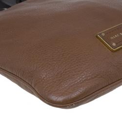 Pre Owned حقيبة مارك باي مارك جاكوبس توهوت توهاندل سيا جلد بني كروس