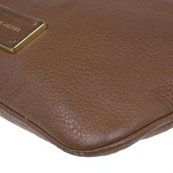 Pre Owned حقيبة مارك باي مارك جاكوبس توهوت توهاندل سيا جلد بني كروس