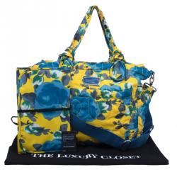 Pre Owned حقيبة يد مارك باي مارك جاكوبس بريتي إليز-آه-بابي مادي دايبر نايلون متعددة الألوان