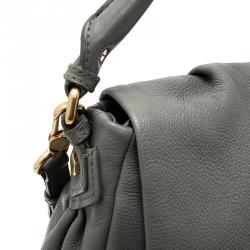 Pre Owned حقيبة يد مارك باي مارك جاكوبس كلاسيك Q ليل أوكيتا جلد رصاصي