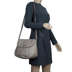 Marc by Marc Jacobs Cement Leather Marchive Messenger Bag
