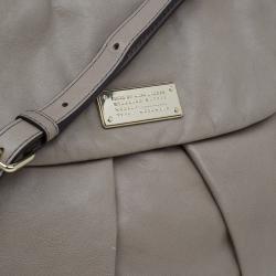 Marc by Marc Jacobs Cement Leather Marchive Messenger Bag