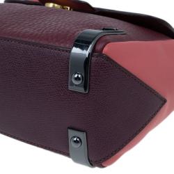 مملوكة مسبقًا Marc by Marc Jacobs Colorblock Leather Sheltered Island Satchel