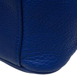 Pre Owned Marc by Marc Jacobs Blue Leather Lea Crossbody Bag