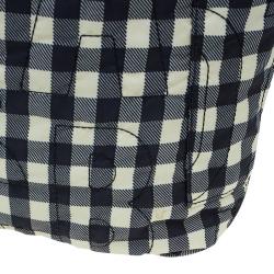 Pre Owned Marc By Marc Jacobs Black/Yellow Pretty Nylon Little Tate Tote