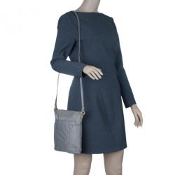Pre Owned Marc by Marc Jacobs Grey Nylon Preppy Sia Bag