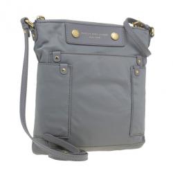 Pre Owned Marc by Marc Jacobs Grey Nylon Preppy Sia Bag