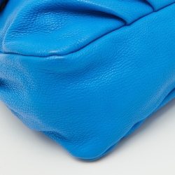 Marc by Marc Jacobs Blue Leather Classic Q Lil Ukita Top Handle Bag