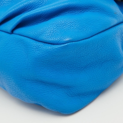 Marc by Marc Jacobs Blue Leather Classic Q Lil Ukita Top Handle Bag